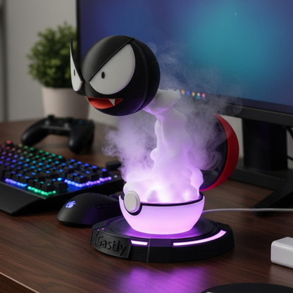 Gastly Luminous Humidifier – 3D Printed LED Cool Mist Desk Decor