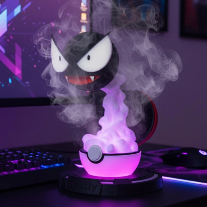 Gastly Luminous Humidifier – 3D Printed LED Cool Mist Desk Decor