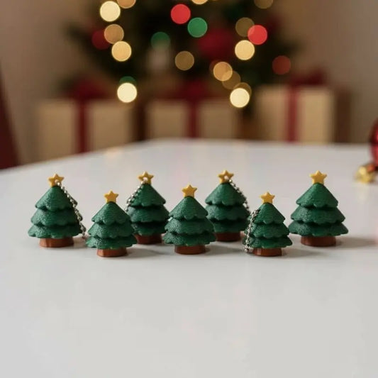 Christmas Tree Fidget Clicker – Satisfying Clicky Keychain with Relaxing ASMR Sound, Perfect Christmas Gift or Holiday Stocking Stuffer for Everyone