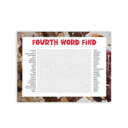 Winter Wonderland Word Search Game – Big 32x24” Christmas Party Activity for Kids, Adults, Classroom Fun