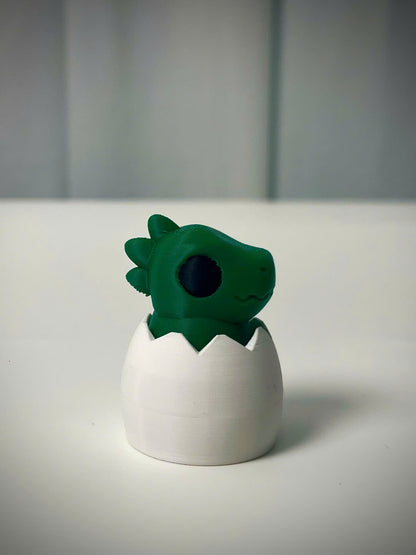 Clicky Dino Blue – Cute Dino Clicky Toy – Satisfying Fidget Desk Toy