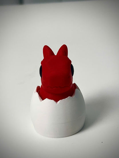 Clicky Dino Red – Cute Dino Clicky Toy – Satisfying Fidget Desk Toy