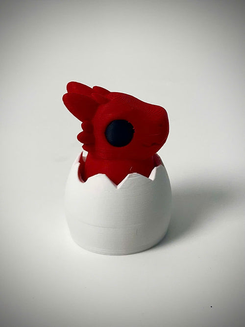 Clicky Dino Red – Cute Dino Clicky Toy – Satisfying Fidget Desk Toy
