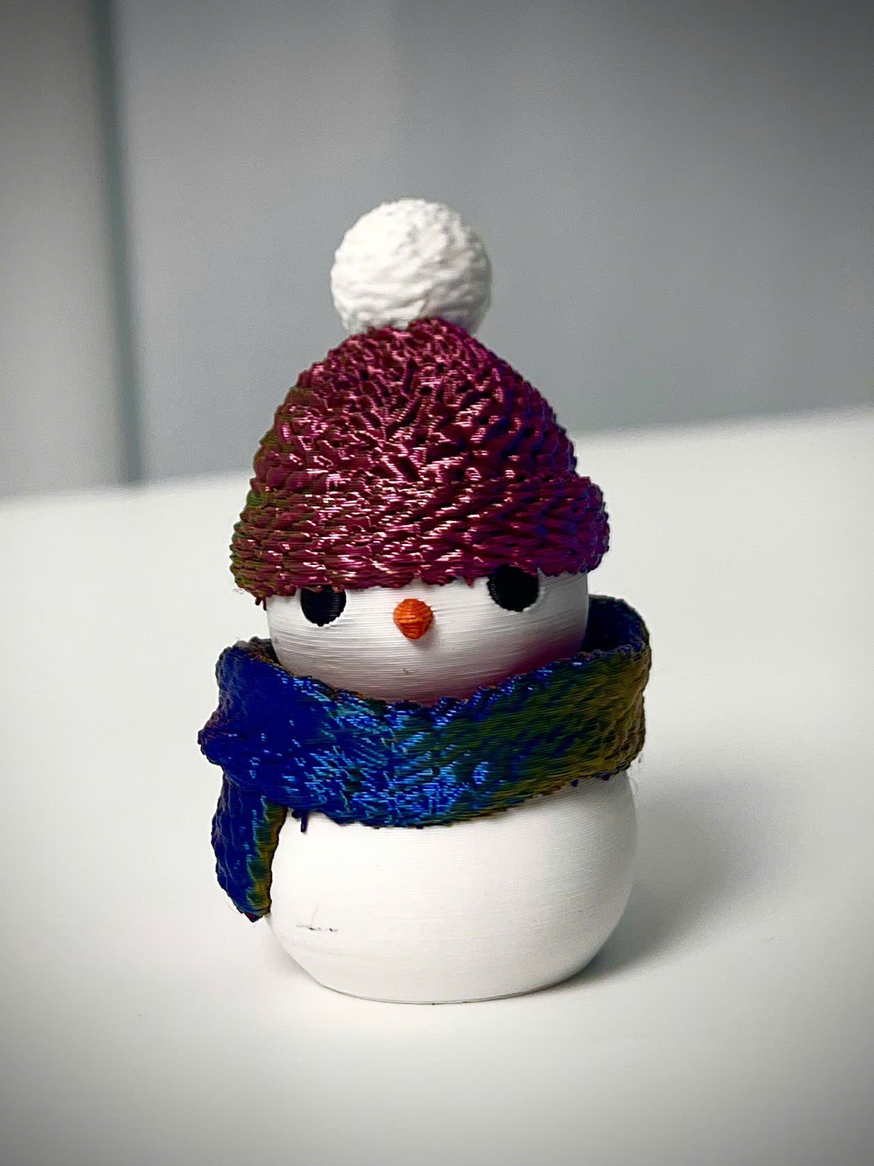 Clicky Snowman – Christmas Clicky Toy – Satisfying Fidget Desk Toy Gift