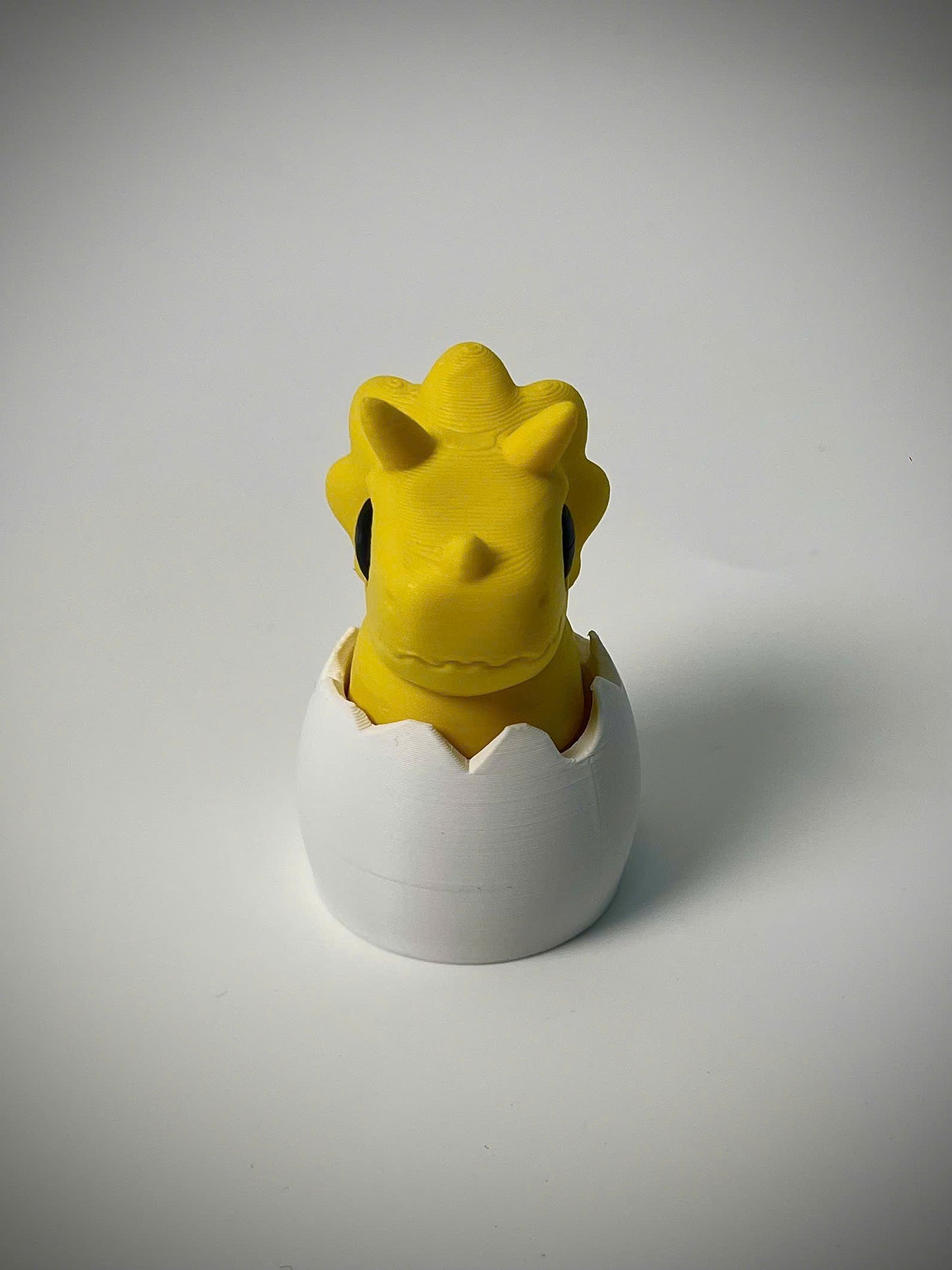 Clicky Dino Yellow – Cute Dino Clicky Toy – Satisfying Fidget Desk Toy