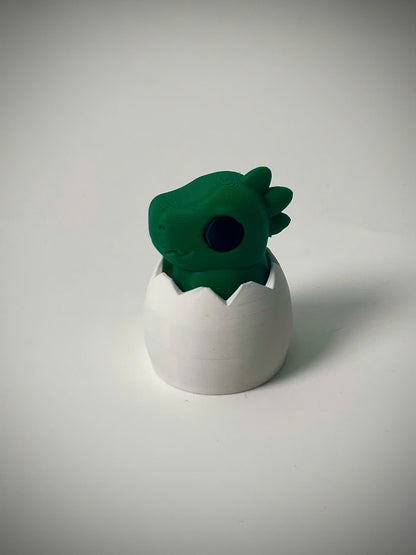 Clicky Dino Blue – Cute Dino Clicky Toy – Satisfying Fidget Desk Toy