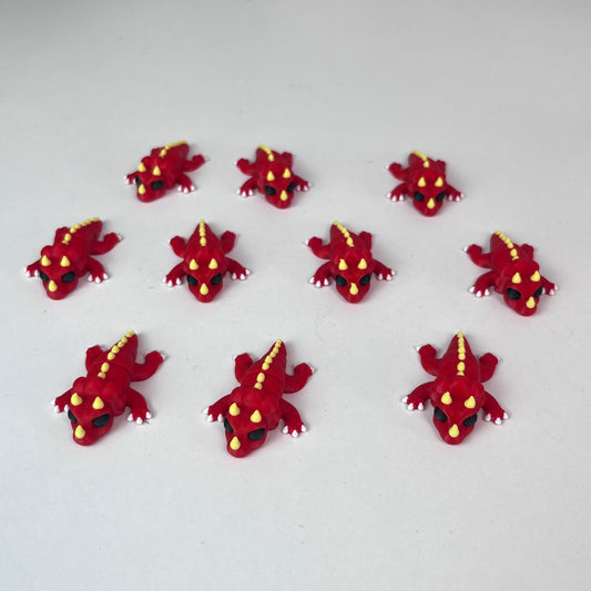 Red Dragon – Satisfying Dragon Fidget Toy – Stress Relief Desk Toy Gift