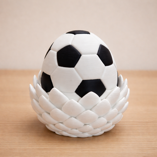 Cute Soccer Dragon Egg Toy – Satisfying Fidget Desk Toy – Stress Relief Gift