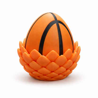 Cute Basketball Dragon Egg Toy – Satisfying Fidget Desk Toy – Stress Relief Gift