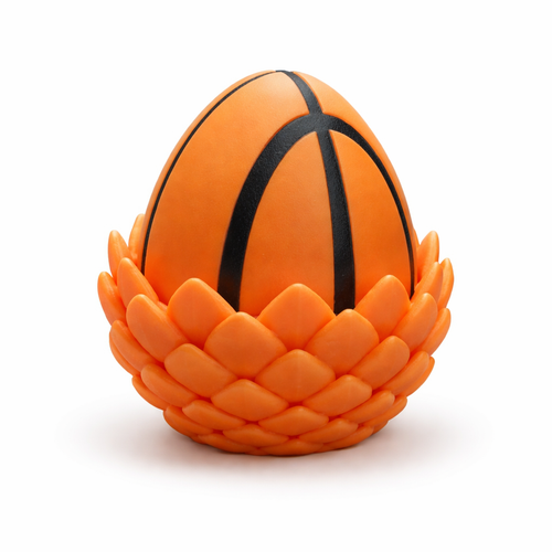 Cute Basketball Dragon Egg Toy – Satisfying Fidget Desk Toy – Stress Relief Gift